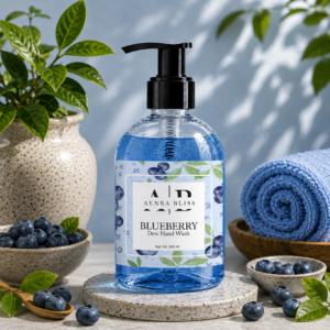 Aenra Bliss Blueberry Dew Hand Wash – 300ml | Refreshing Blueberry Fragrance | Gentle Daily Hand Cleanser