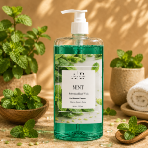 Aenra Bliss Mint Refreshing Hand Wash – 500ml | Refreshing Mint Fragrance | Gentle Daily Hand Cleanser