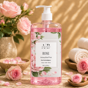 Aenra Bliss Rose Softening Hand Wash – 500ml | Refreshing Rose Fragrance | Gentle Daily Hand Cleanser